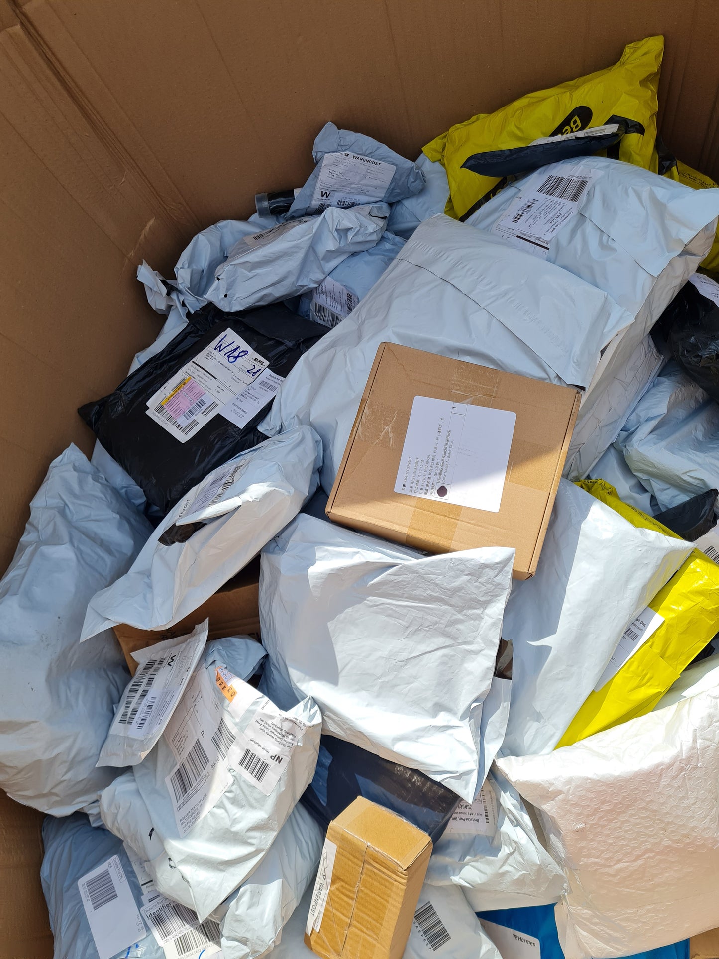 10 Amazon DHL Hermes Secret Retouren Mystery Packs Pakete nicht zugestellt
