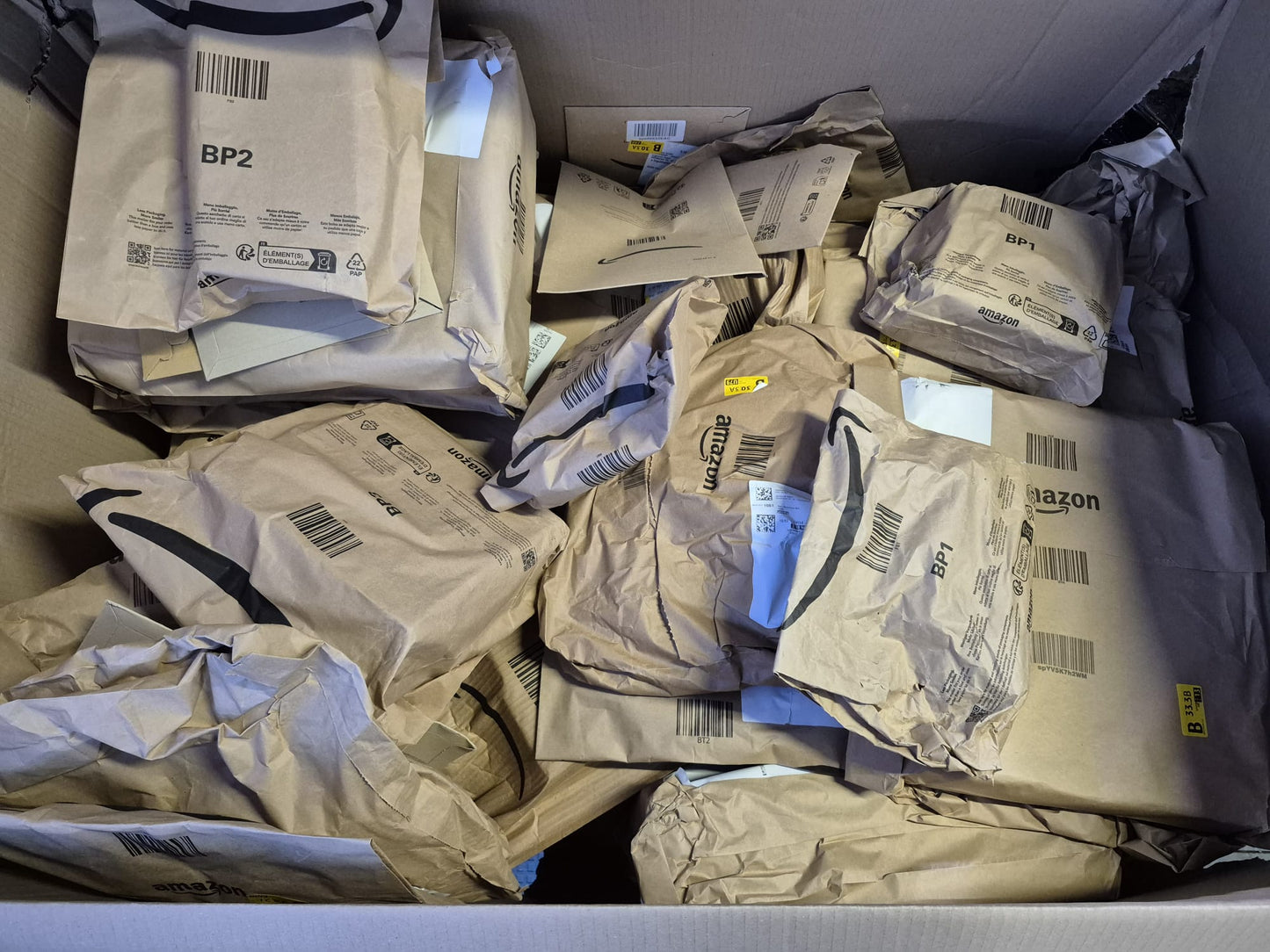 10 Amazon DHL Hermes Secret Retouren Mystery Packs Pakete nicht zugestellt