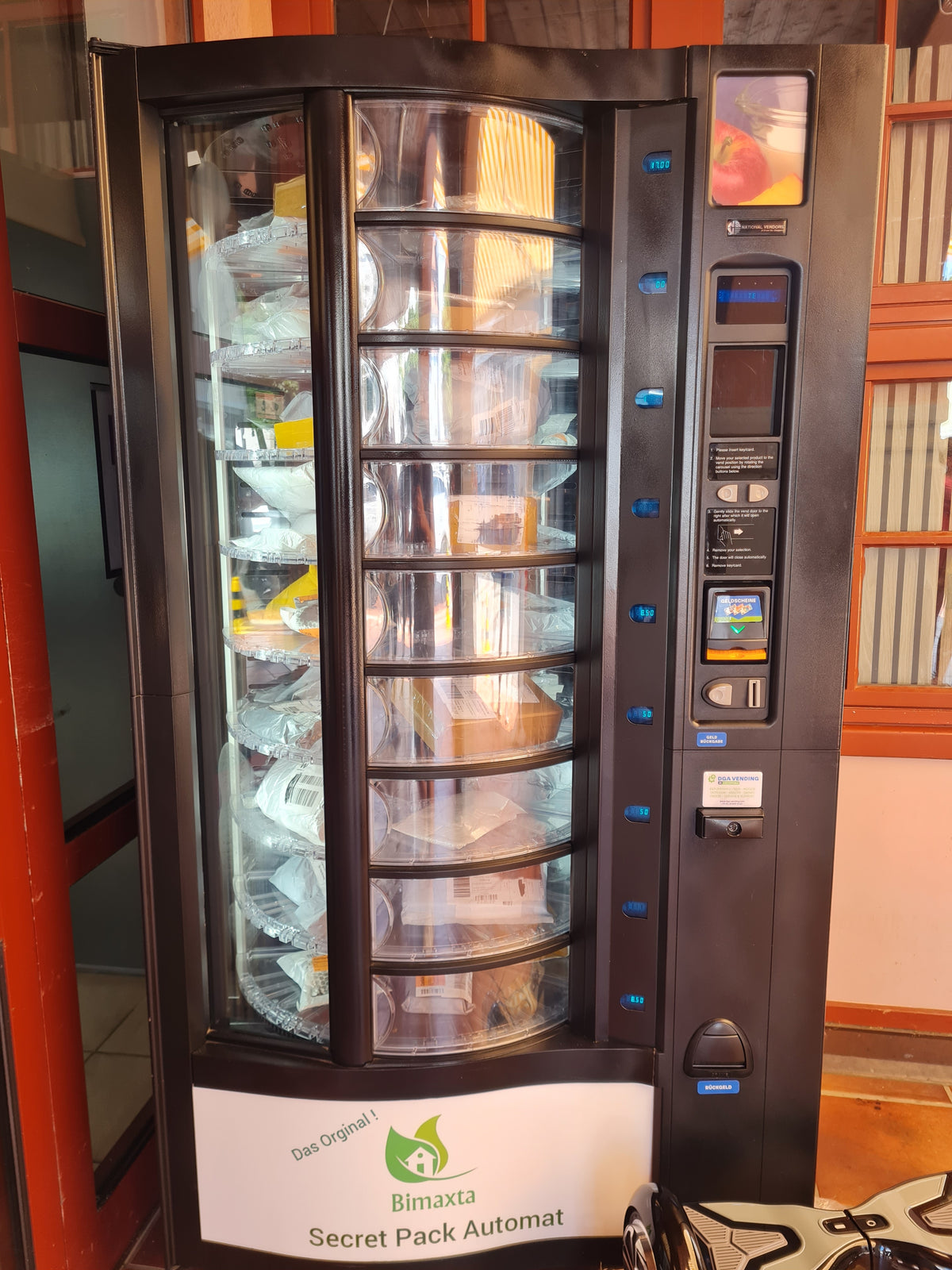 Design Secret Pack Machine Kollektionen – Bimaxta Secret Pack Automaten