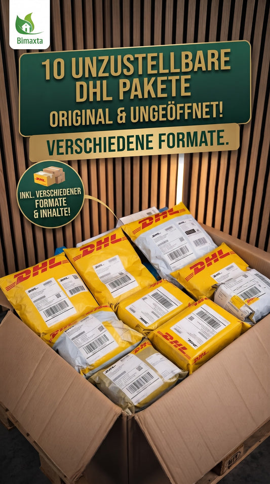 DHL Secret nicht zugestellte Mystery Packs Pakete
