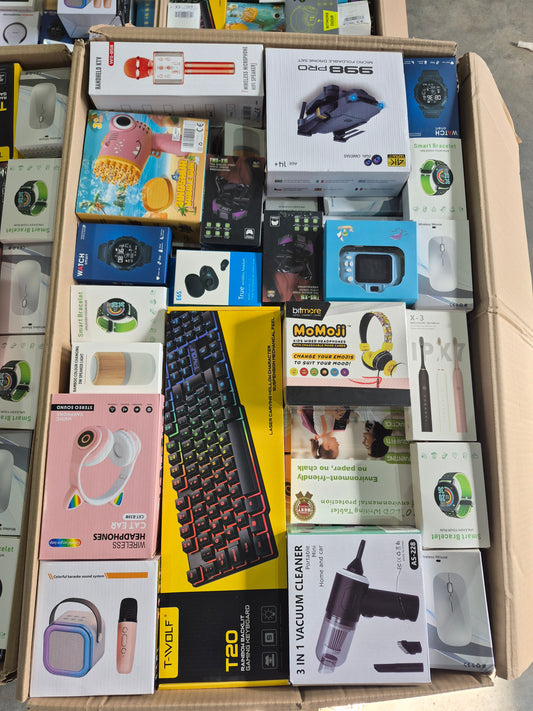 B2B 100 Teile Multimedia & Technik A-Ware (Neu & OVP)