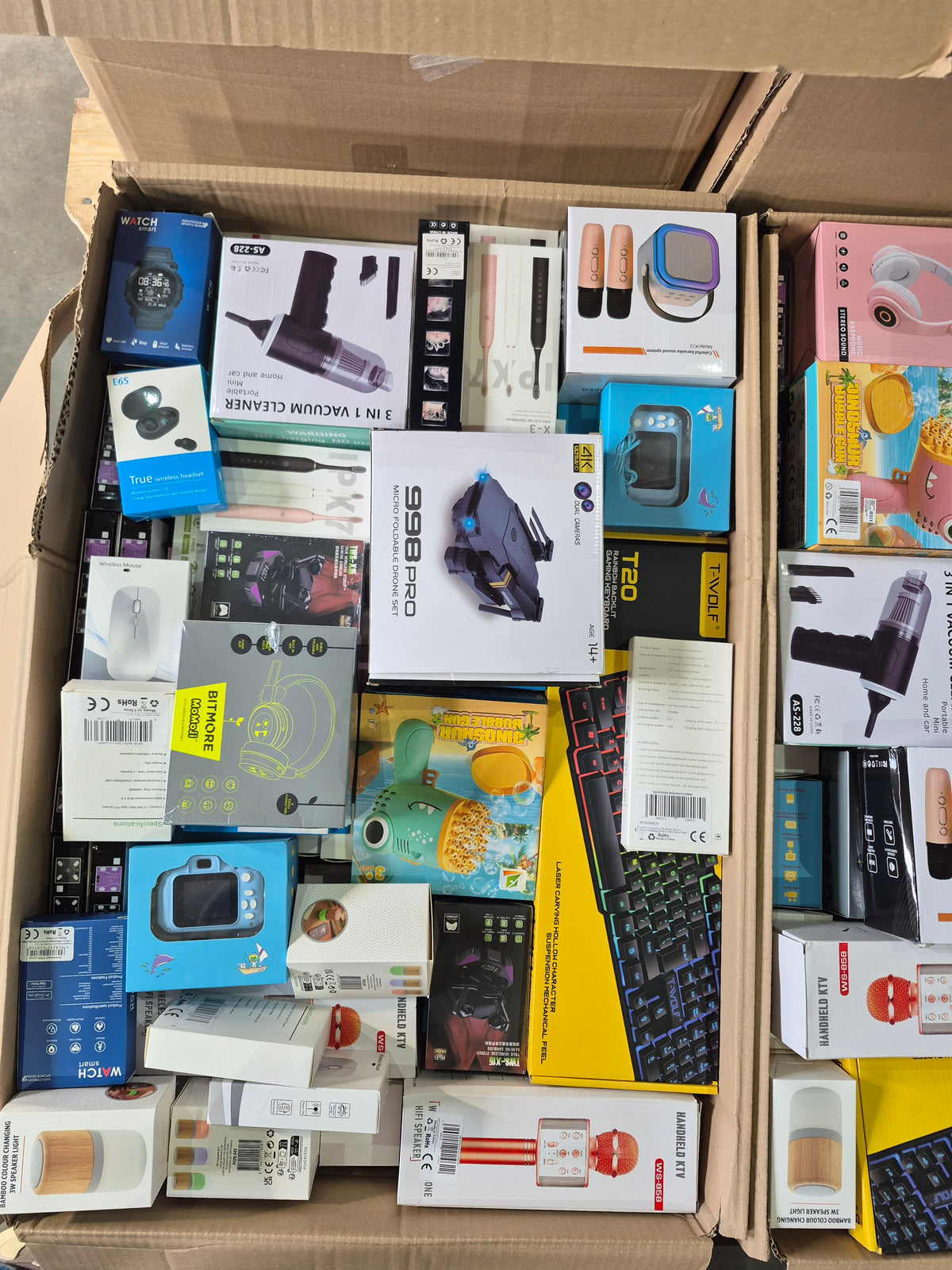 B2B 100 Teile Multimedia & Technik A-Ware (Neu & OVP)